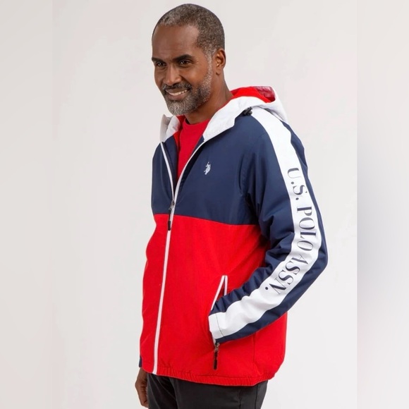 U.S. POLO ASSN. Polar Fleece Jacket men’s coat new condition - Picture 1 of 8